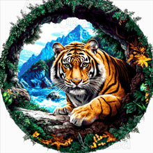 Lade das Bild in den Galerie-Viewer, Stickpackung mit Perlen "Der Wächter des Passes"