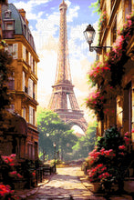 Lade das Bild in den Galerie-Viewer, Stickpackung mit Perlen "Pariser Straße"