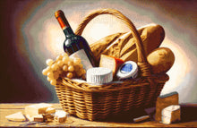 Lade das Bild in den Galerie-Viewer, Stickpackung mit Perlen "Toskanischer Korb"