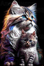 Lade das Bild in den Galerie-Viewer, Stickpackung mit Perlen "wahre Liebe"