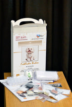 Lade das Bild in den Galerie-Viewer, Stickpackung mit Perlen "Fröhlicher Bichon"