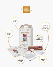 Lade das Bild in den Galerie-Viewer, Stickpackung mit Perlen "Lilien mit Tautropfen"