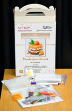 Lade das Bild in den Galerie-Viewer, Stickpackung mit Perlen "Mandarinen-Dessert"