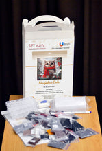 Lade das Bild in den Galerie-Viewer, Stickpackung mit Perlen "Neujahrs-Eule"
