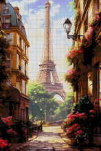 Lade das Bild in den Galerie-Viewer, Stickpackung mit Perlen "Pariser Straße"