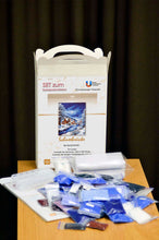 Lade das Bild in den Galerie-Viewer, Stickpackung mit Perlen "Schneebrücke"