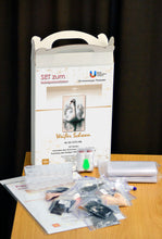 Lade das Bild in den Galerie-Viewer, Stickpackung mit Perlen "Weißer Schwan"