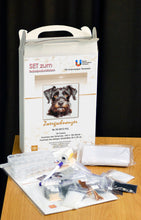 Lade das Bild in den Galerie-Viewer, Stickpackung mit Perlen "Zwergschnauzer"
