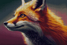 Lade das Bild in den Galerie-Viewer, Stickpackung mit Perlen "glücklicher Fuchs"