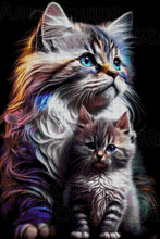 Lade das Bild in den Galerie-Viewer, Stickpackung mit Perlen "wahre Liebe"