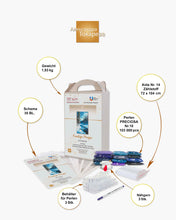 Lade das Bild in den Galerie-Viewer, Stickpackung mit Perlen "Frostiger Morgen"