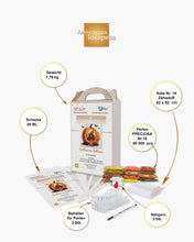 Lade das Bild in den Galerie-Viewer, Stickpackung mit Perlen "Halloween-Schloss"