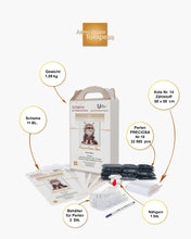 Lade das Bild in den Galerie-Viewer, Stickpackung mit Perlen "Maine-Coon-Star"