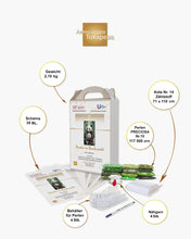 Lade das Bild in den Galerie-Viewer, Stickpackung mit Perlen "Pandas im Bambuswald"