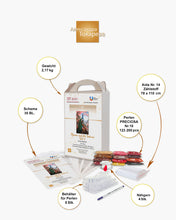 Lade das Bild in den Galerie-Viewer, Stickpackung mit Perlen "Pfauen auf der Sakura. Teil 1"