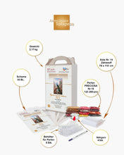 Lade das Bild in den Galerie-Viewer, Stickpackung mit Perlen "Pfauen auf der Sakura. Teil 2"