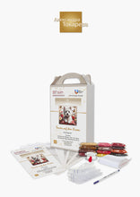 Lade das Bild in den Galerie-Viewer, Stickpackung mit Perlen "Terrier auf dem Kissen"