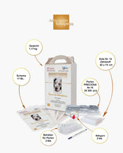 Lade das Bild in den Galerie-Viewer, Stickpackung mit Perlen "Träume des Dalmatiners"