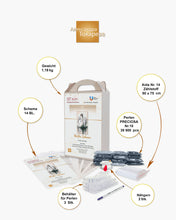 Lade das Bild in den Galerie-Viewer, Stickpackung mit Perlen "Weißer Schwan"