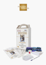 Lade das Bild in den Galerie-Viewer, Stickpackung mit Perlen "verschneiter Abend"