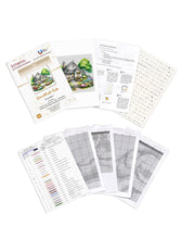 Lade das Bild in den Galerie-Viewer, Stickpackung mit Perlen "Gemütliche Ecke"