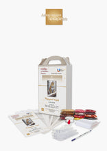 Lade das Bild in den Galerie-Viewer, Stickpackung mit Perlen "Jaguar bei Frost"