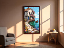 Lade das Bild in den Galerie-Viewer, Stickpackung mit Perlen "Stiller Hafen"