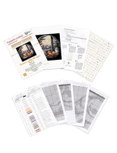 Lade das Bild in den Galerie-Viewer, Stickpackung mit Perlen "Weihnachten hinter dem Fenster. Teil 2"