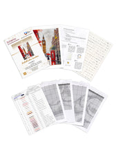 Lade das Bild in den Galerie-Viewer, Stickpackung mit Perlen "herbstliches London"