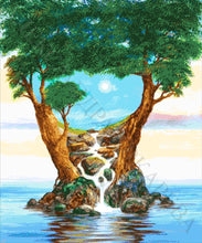 Lade das Bild in den Galerie-Viewer, Stickpackung mit Perlen "Baum des Lebens"