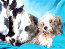 Lade das Bild in den Galerie-Viewer, Stickpackung mit Perlen "Besten Freunde"