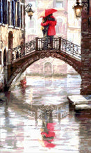 Lade das Bild in den Galerie-Viewer, Stickpackung mit Perlen "Brücke der Liebenden"