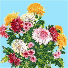 Lade das Bild in den Galerie-Viewer, Stickpackung mit Perlen "Chrysanthemen"