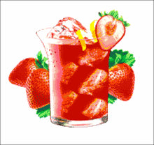 Lade das Bild in den Galerie-Viewer, Stickpackung mit Perlen "Cocktail"