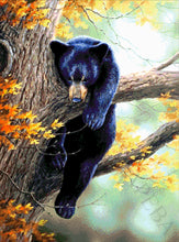 Lade das Bild in den Galerie-Viewer, Stickpackung mit Perlen "Der Honigjäger"