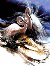 Lade das Bild in den Galerie-Viewer, Stickpackung mit Perlen "Ewig"