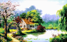 Lade das Bild in den Galerie-Viewer, Stickpackung mit Perlen "Frühlingsmärchen"