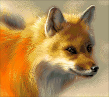 Lade das Bild in den Galerie-Viewer, Stickpackung mit Perlen "Fuchs"