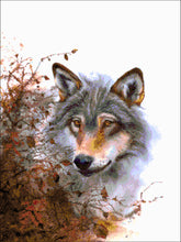 Lade das Bild in den Galerie-Viewer, Stickpackung mit Perlen "Herbsttag"