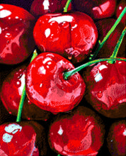 Lade das Bild in den Galerie-Viewer, Stickpackung mit Perlen "Honigkirsche"