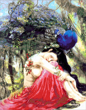 Lade das Bild in den Galerie-Viewer, Stickpackung mit Perlen "Innehalten"