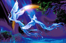 Lade das Bild in den Galerie-Viewer, Stickpackung mit Perlen "Märchenvögel"