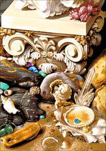 Lade das Bild in den Galerie-Viewer, Stickpackung mit Perlen "Meeresschatz"