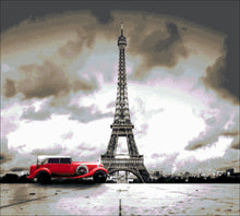 Lade das Bild in den Galerie-Viewer, Stickpackung mit Perlen "Retro"