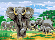 Lade das Bild in den Galerie-Viewer, Stickpackung mit Perlen "Safari"