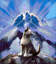 Lade das Bild in den Galerie-Viewer, Stickpackung mit Perlen "Der Schwarm"