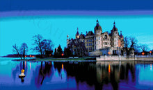 Lade das Bild in den Galerie-Viewer, Stickpackung mit Perlen "Schweriner Schloss"