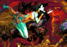 Lade das Bild in den Galerie-Viewer, Stickpackung mit Perlen "Sirene"