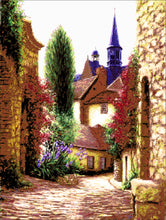 Lade das Bild in den Galerie-Viewer, Stickpackung mit Perlen "Straße"