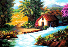 Lade das Bild in den Galerie-Viewer, Stickpackung mit Perlen "Tropisches Paradies"